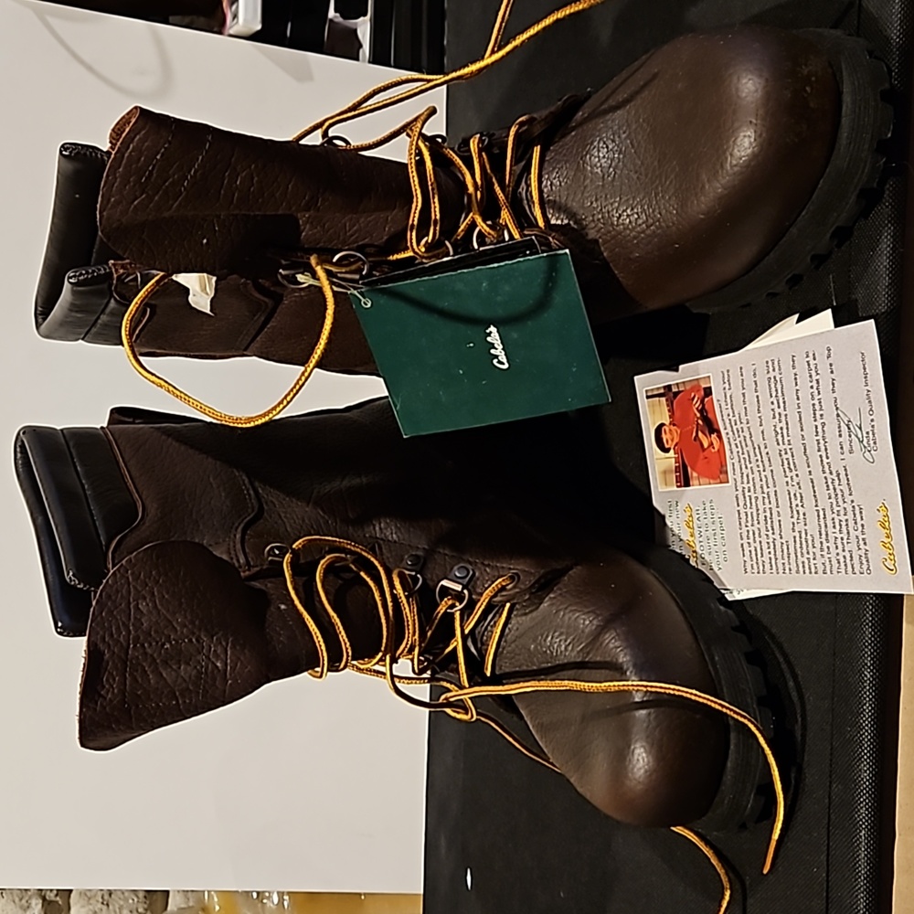 Cabela's Men's Brown Leather Boots